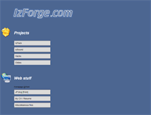 Tablet Screenshot of izforge.com